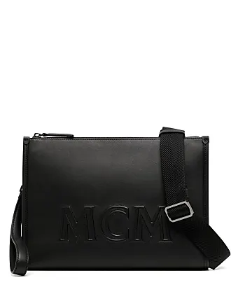 Mcm on sale embossed bag