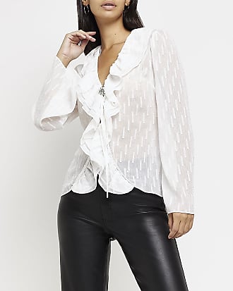 Sunmoot Print Chiffon Blouse for Womens Elegant Lace Patchwork Sleeveless Short Sleeve Casua Loose T Shirt Top 