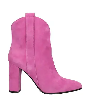 Hot pink ankle clearance booties