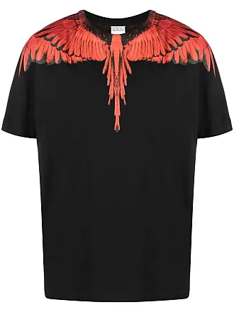 Maglia marcelo burlon 2025 nera e rossa