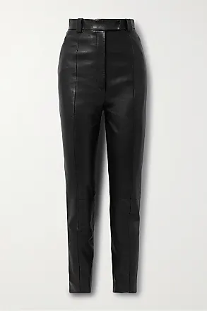 Waylin high-rise leather pants