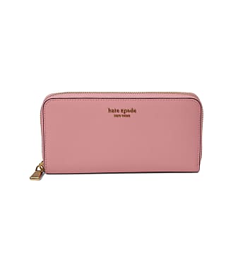 Kate Spade New York Morgan Saffiano Leather Zip Around Continental Wallet  Salmon Pink One Size