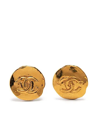 coco chanel gold earrings