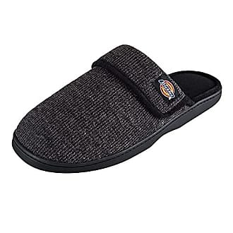 Greys Sherpa Fleece Slipper Mule - Charcoal/Black, Slippers