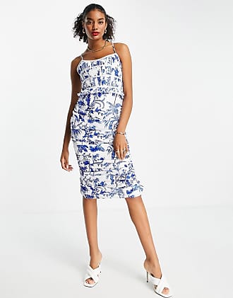 asos knee length dress