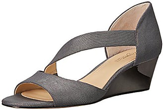 Imagine Vince Camuto Damen JEFRE Keilabsatz-Sandale, anthrazit, 35.5 EU