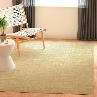 Safavieh Cambridge Collection 8 x 10 Light Green / Ivory CAM133B Handmade Moroccan Premium Wool Area Rug