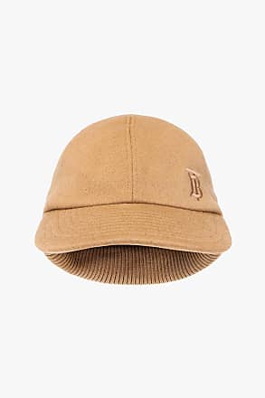 Monogram Motif Gabardine Baseball Cap in Cool Denim Blue