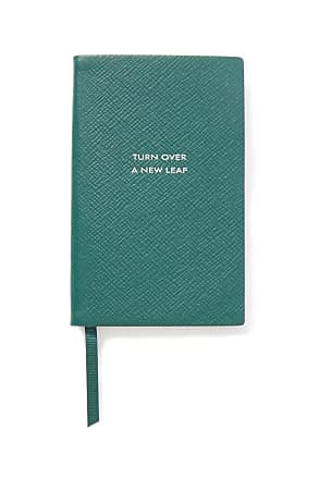 SMYTHSON Panama Turn Over A New Leaf Cross-Grain Leather Notebook for Men