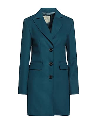 manteau turquoise femme
