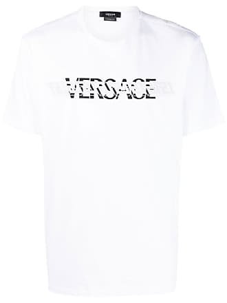 Versace Man T-Shirt White Size L Cotton