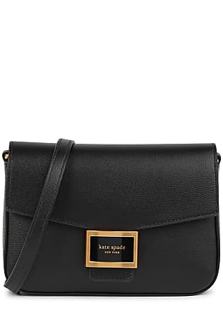 New Kate Spade Rosie Small Crossbody Pebbled Leather Black Parchment Multi