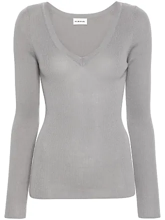 Women's Gray V-Neck Sweaters gifts - up to −75% | Stylight