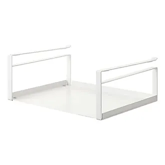  YAMAZAKI 1 tier home 2443 Shelf Storage Rack-Cabinet Organizer,  One Size, White : Home & Kitchen