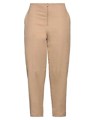Popana Womens Stretch Pull On Dress Pants Ankle Length Work Casual - Made  in USA Small Khaki at  Women's Clothing store