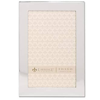 Lawrence 6x4 Silver Metal Paw Print Picture Frame