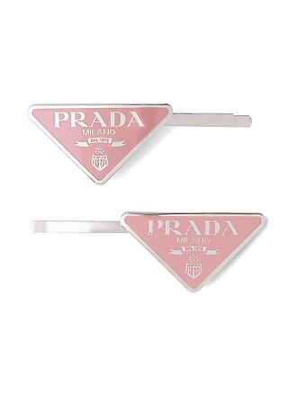 Prada Women's Metal Hair Clip - Silver