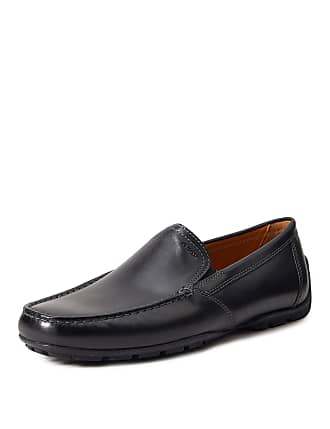 Save 51% Geox U Devan A Moccasin in Coffee Black Mens Shoes Slip-on shoes Loafers for Men 