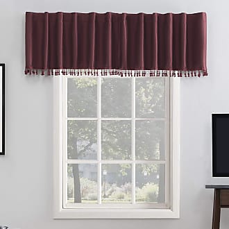 JCPenney Home Hilton Tuck Rod-Pocket Federal Tuck Valance 54X18 Majestic Red