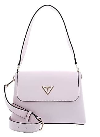 GUESS Lottie Shoulder Bag Schultertasche Tasche Claret Multi Violett Pink Neu 