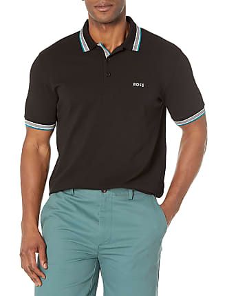Black HUGO BOSS Polo Shirts: Shop up to −20% | Stylight