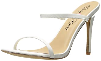 Penny Loves Kenny Womens Derby Dress Sandal, White, 8.5 M US