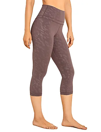 CRZ YOGA Womens Naked Feeling Workout Capris Leggings 21 Inches