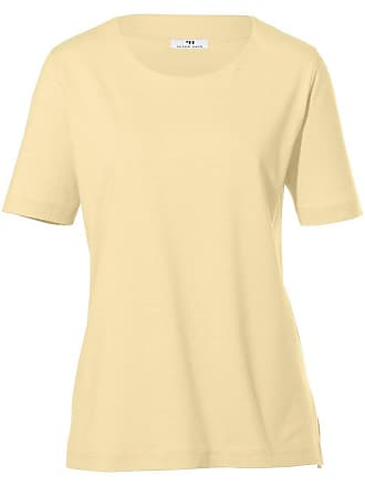 Peter Hahn Rundhals-shirt 1/2 arm in Gelb Damen Bekleidung Oberteile T-Shirts 