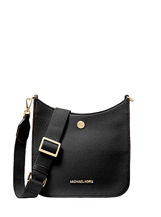 MICHAEL KORS Carmen Small Logo Smartphone Crossbody Bag (Black): Handbags