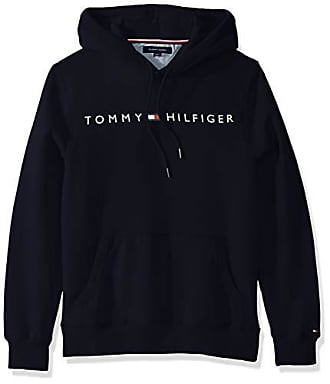 tommy hoodie black