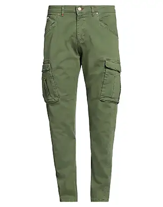 Olive Green Multi Pocket Cargo With Grip
