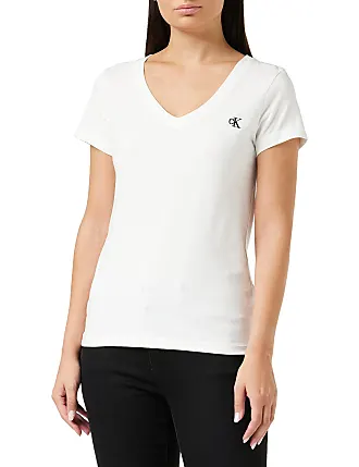 Damen-T-Shirts in Weiß von Calvin Klein Jeans | Stylight