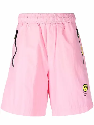 BARROW logo-print mini shorts - Pink