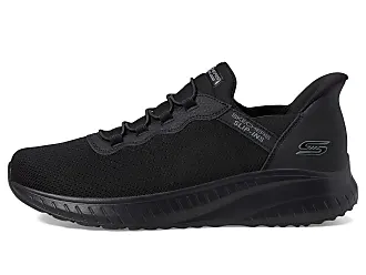 Black Skechers Slip On Shoes for Men