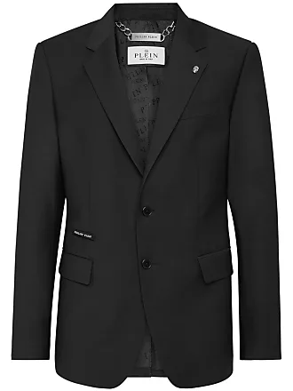 Philipp Plein single-breasted drawstring suit - Black