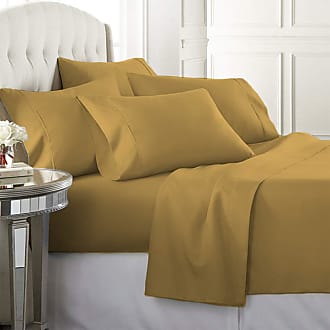 Details about   Gold Cotton Bed Sheet Comfort Stripes Printed Home Dressing Bedding Set 60x90" 