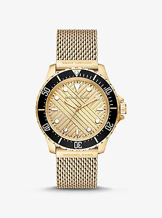 Chronograph Gold Black - Mesh Gold