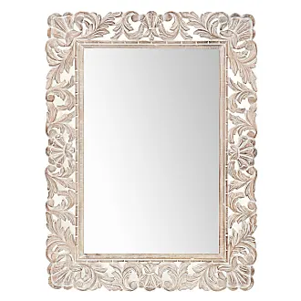Specchio rotondo da appendere in betulla, 59 cm ALDEN
