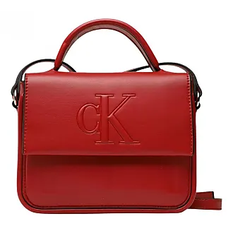 Sac a main calvin klein online rouge