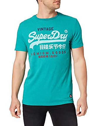 Rabatt 71 % HERREN Hemden & T-Shirts Stricken Grün/Schwarz M Superdry T-Shirt 