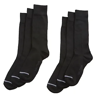 Alo Yoga Half-Crew Throwback Socks in White/Black, Size: Small