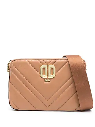 DKNY Quilted Crossbody Bag in Natural