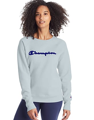 champion jumper white womens