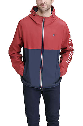 tommy hilfiger red and blue jacket