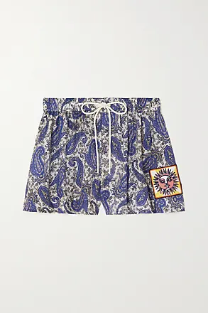 Pantalon bouffant imprimé cachemire - Bleu marine / L/XL (42-48)