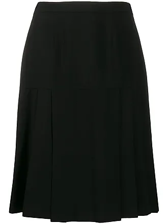 DRESSTELLS Skirt for Women Mini Skater Skirts Versatile A-line Basic  Stretchy Flared Casual Pleated Skirt, A-black, Small