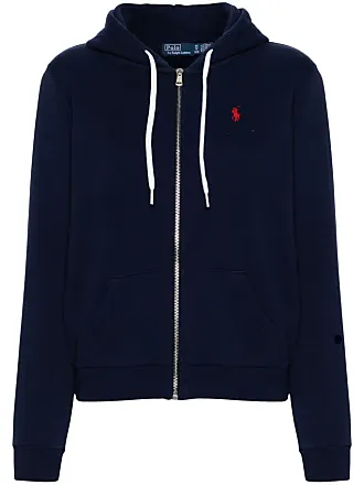 Polo Ralph Lauren Embroidered Logo Zip-Up Jacket - Blue