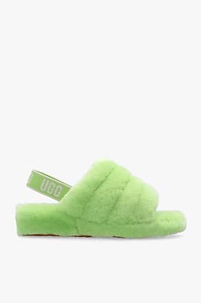 Save 58% Bottega Veneta Mens Rubber Slide Sandals in Green slides and flip flops for Men slides and flip flops Bottega Veneta Sandals Yellow Mens Sandals 