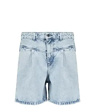 Mini short classique en jean sexy et tendance couleur bleu