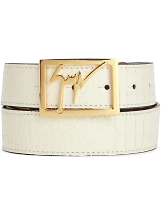 Giuseppe Zanotti Camouflage Leather & Textile Belt on SALE